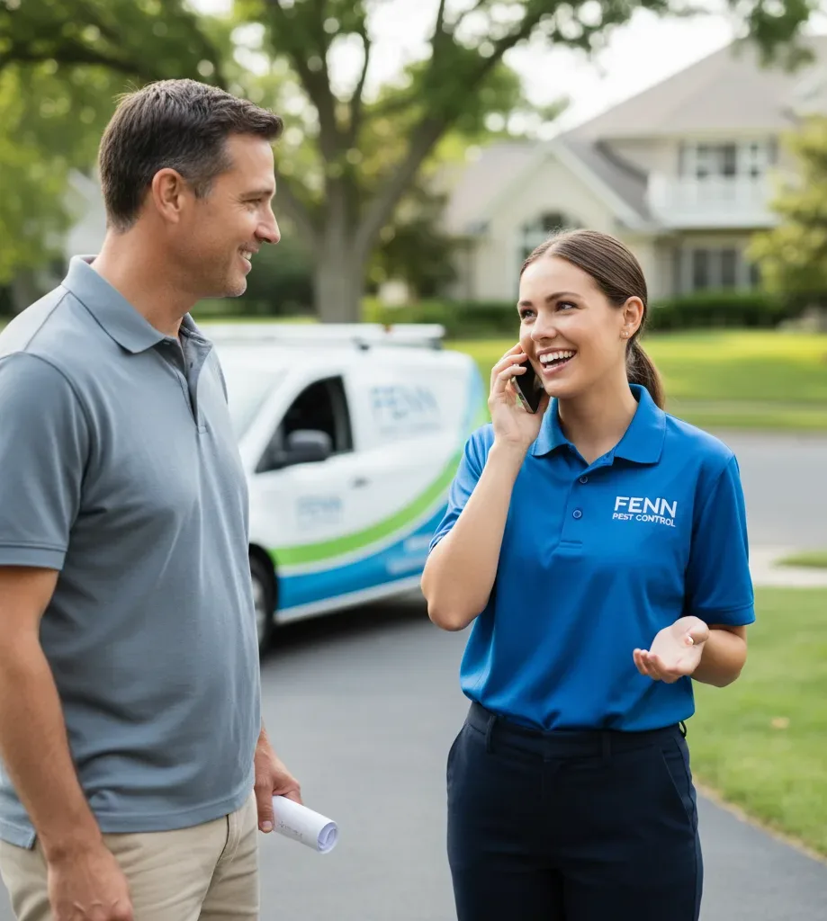 Fenn Pest Control customer support in Harrison